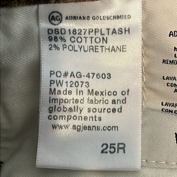 Adriano Goldschmied “Etta” Snake Print High Rise Wide Leg in Sepia Brown Size 25 - Picture 12 of 13